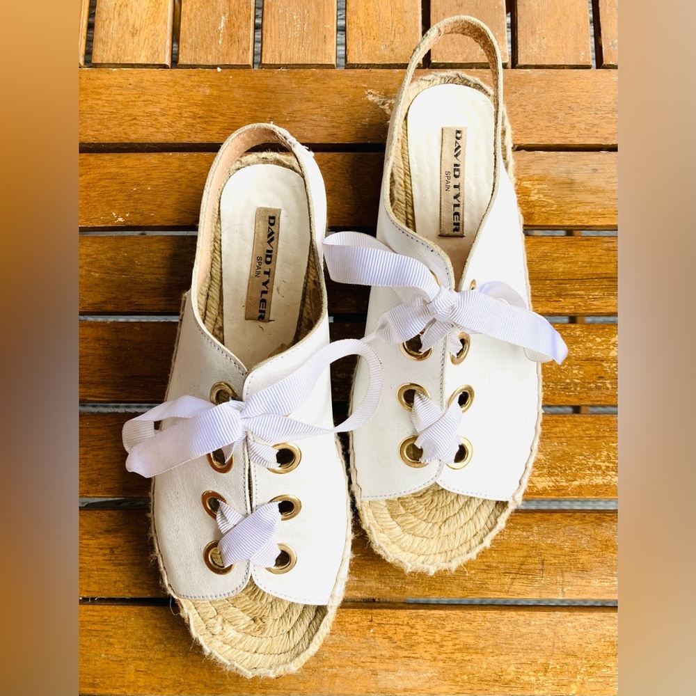 David Tyler Spanish espadrilles